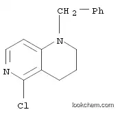 Molecular Structure of 1201785-17-2 (1-benzyl-5-chloro-1,2,3,4-tetrahydro-1,6-naphthyridine)
